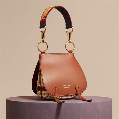 burberry bridle bag tan|authentic burberry bag.